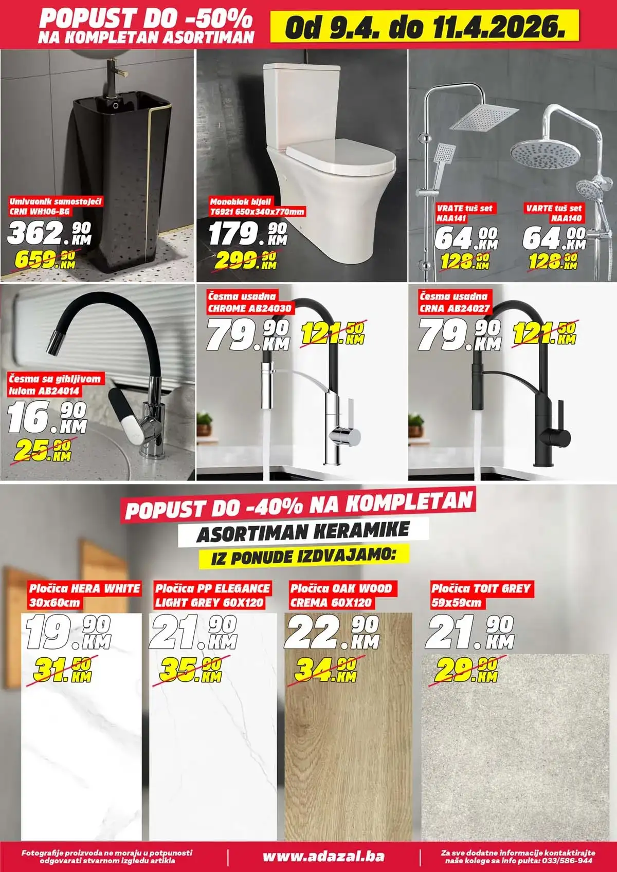 Adazal sniženja do 50 posto katalog april 2026 strana 7