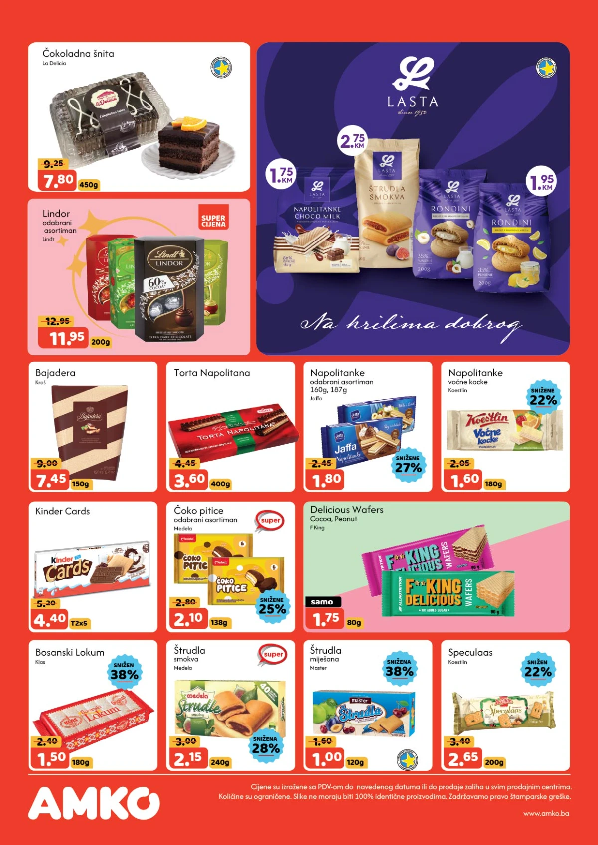 AMKO katalog strana 6 – torte kolači napolitanke i slatkiši
