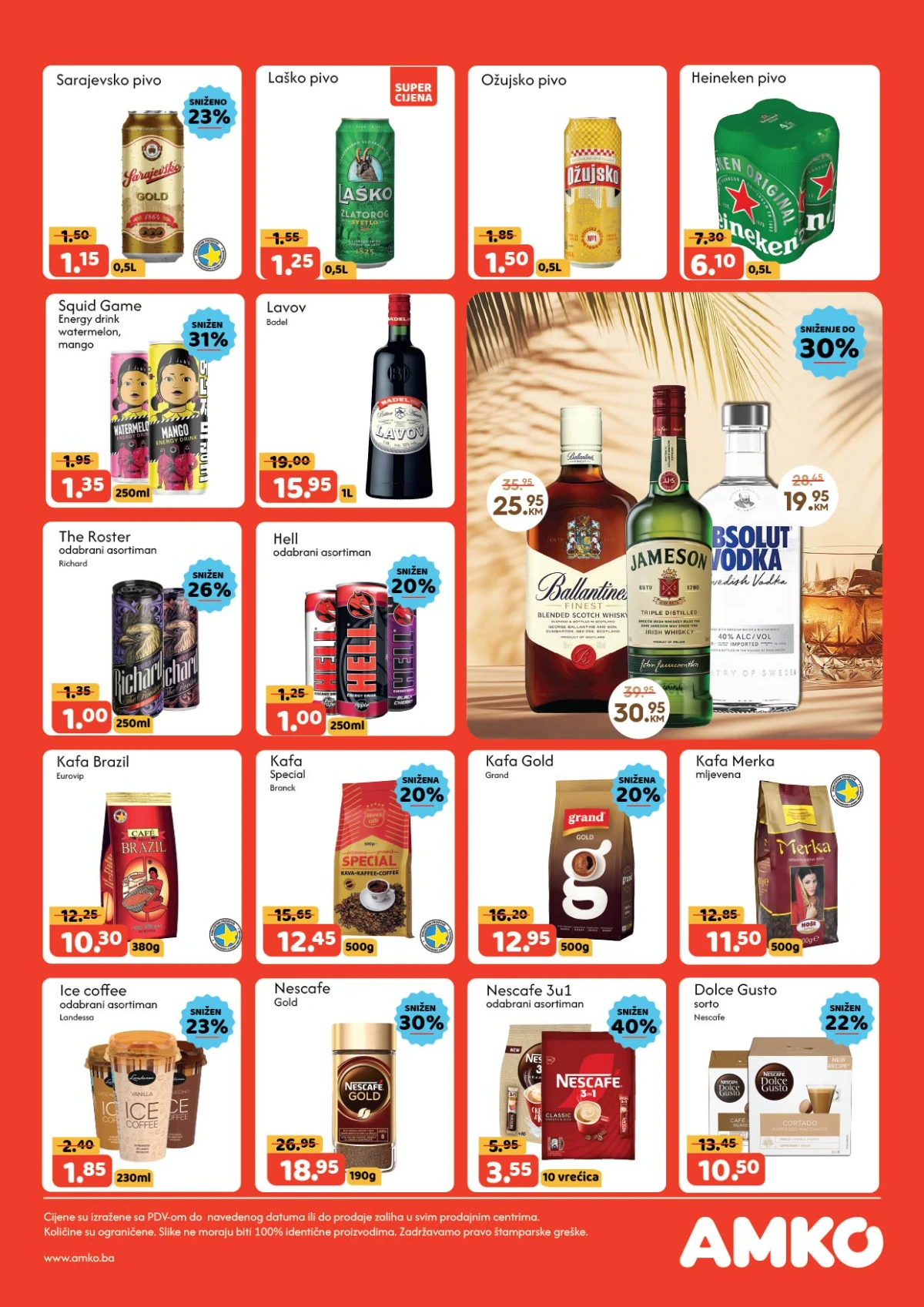 AMKO katalog strana 9 – pivo red bull vodka i energetska pića
