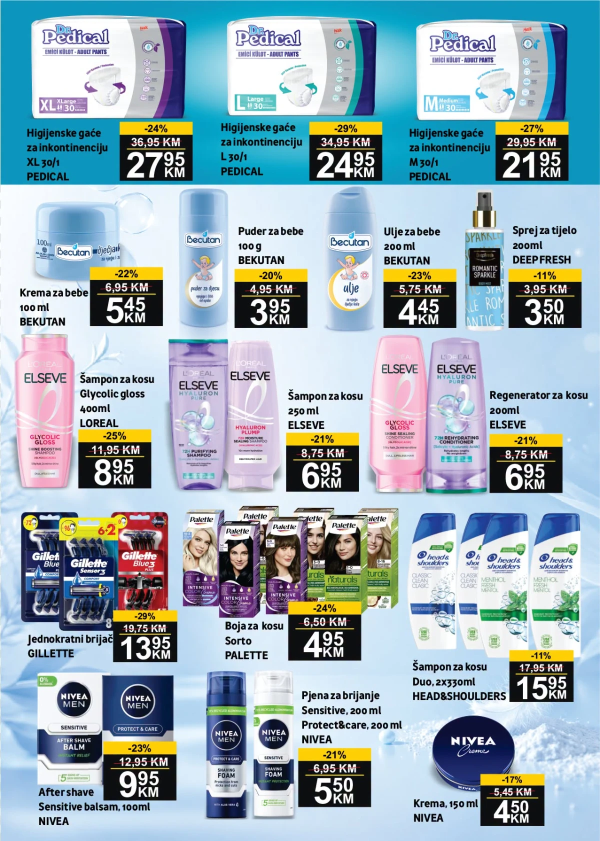 BEST katalog strana 12 – šamponi, sapuni i proizvodi za ličnu higijenu