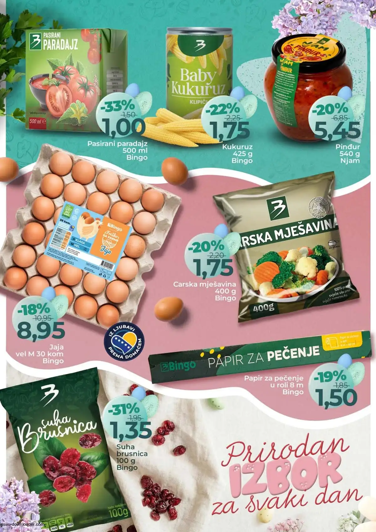 Bingo posebna akcija katalog strana 6 – ponuda i sniženja do 15. aprila 2026.