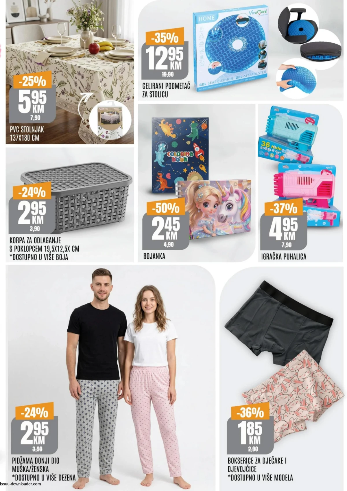 Bingo vikend akcija 14-17.05.2026 – pidžame, igračke i kućni artikli po top cijenama strana 7