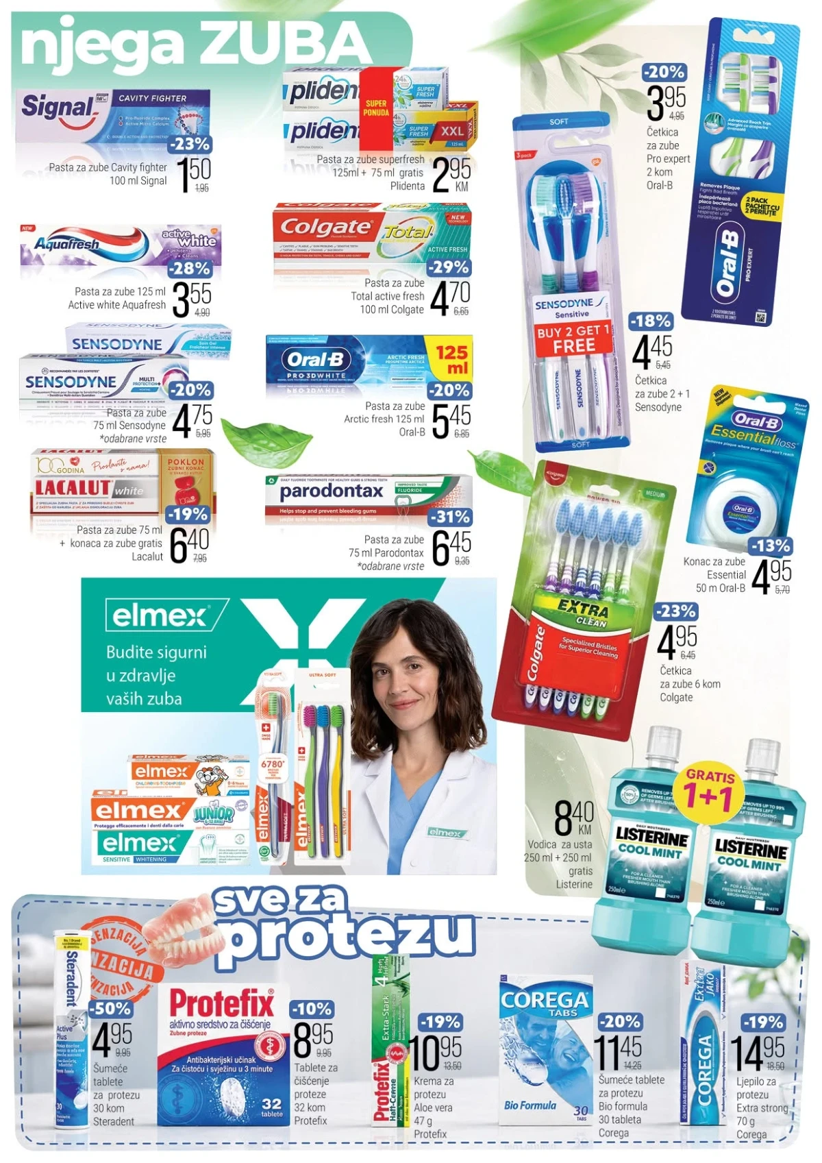 Bingo oralna higijena paste za zube četkice i vodice za ispiranje