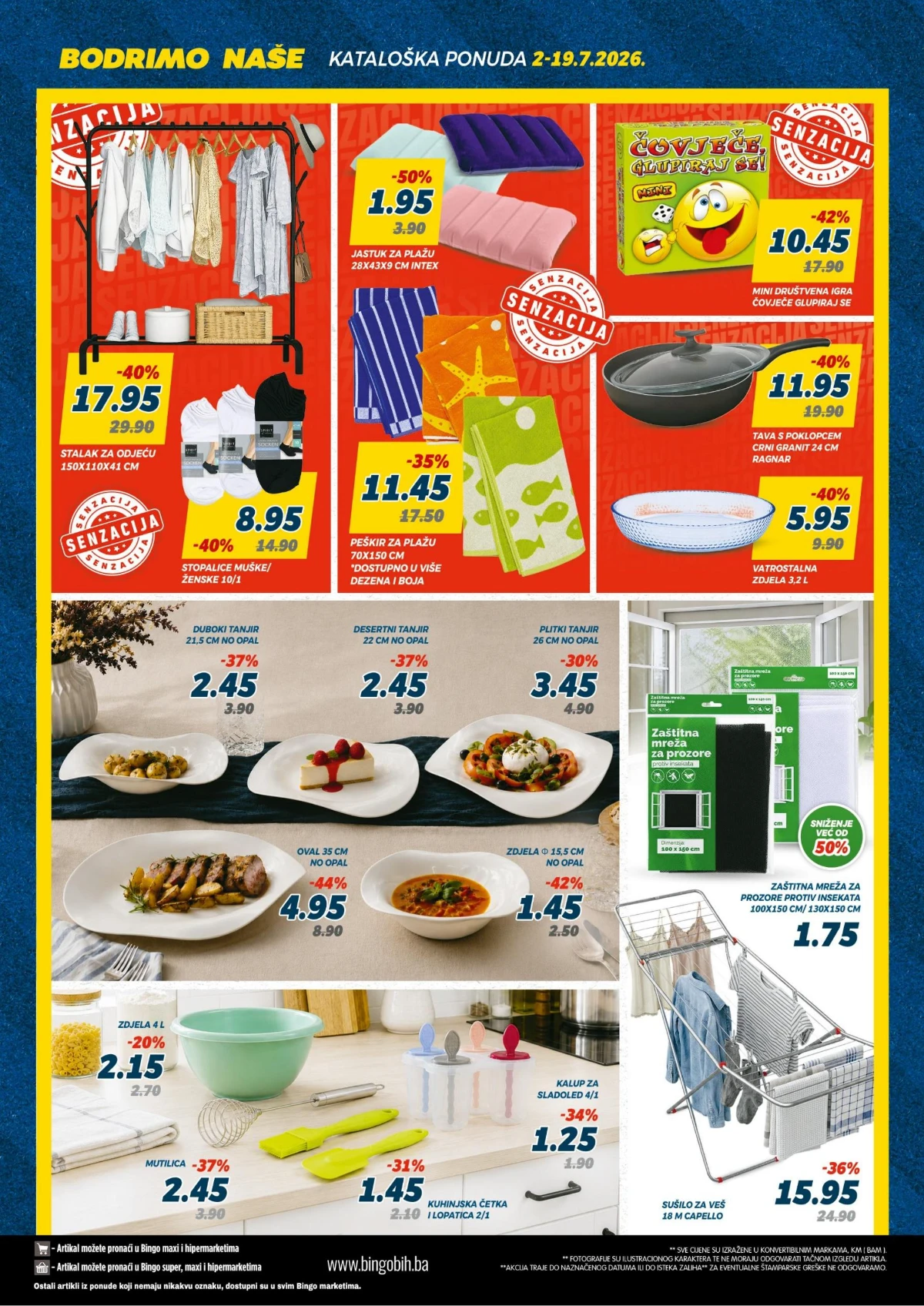 Bingo katalog kućanski proizvodi i sezonska ponuda