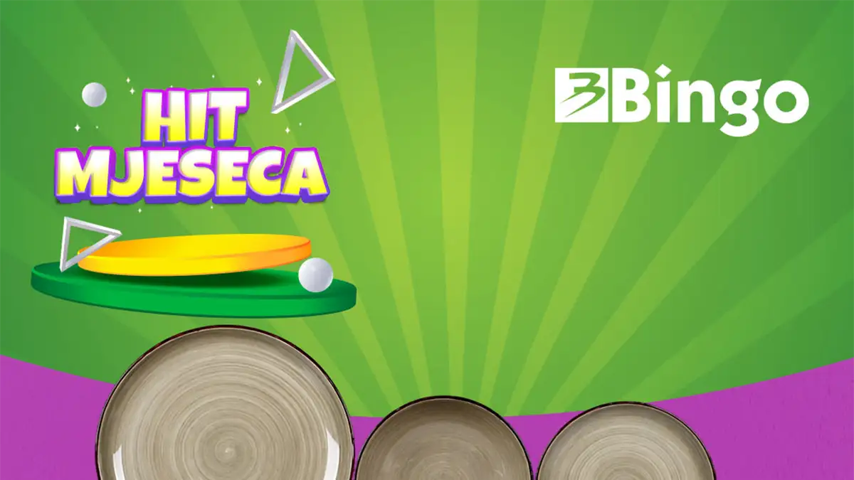 Bingo Hit mjeseca 26.05–31.05.2026 – servis za ručavanje 19/1 za 49,95 KM