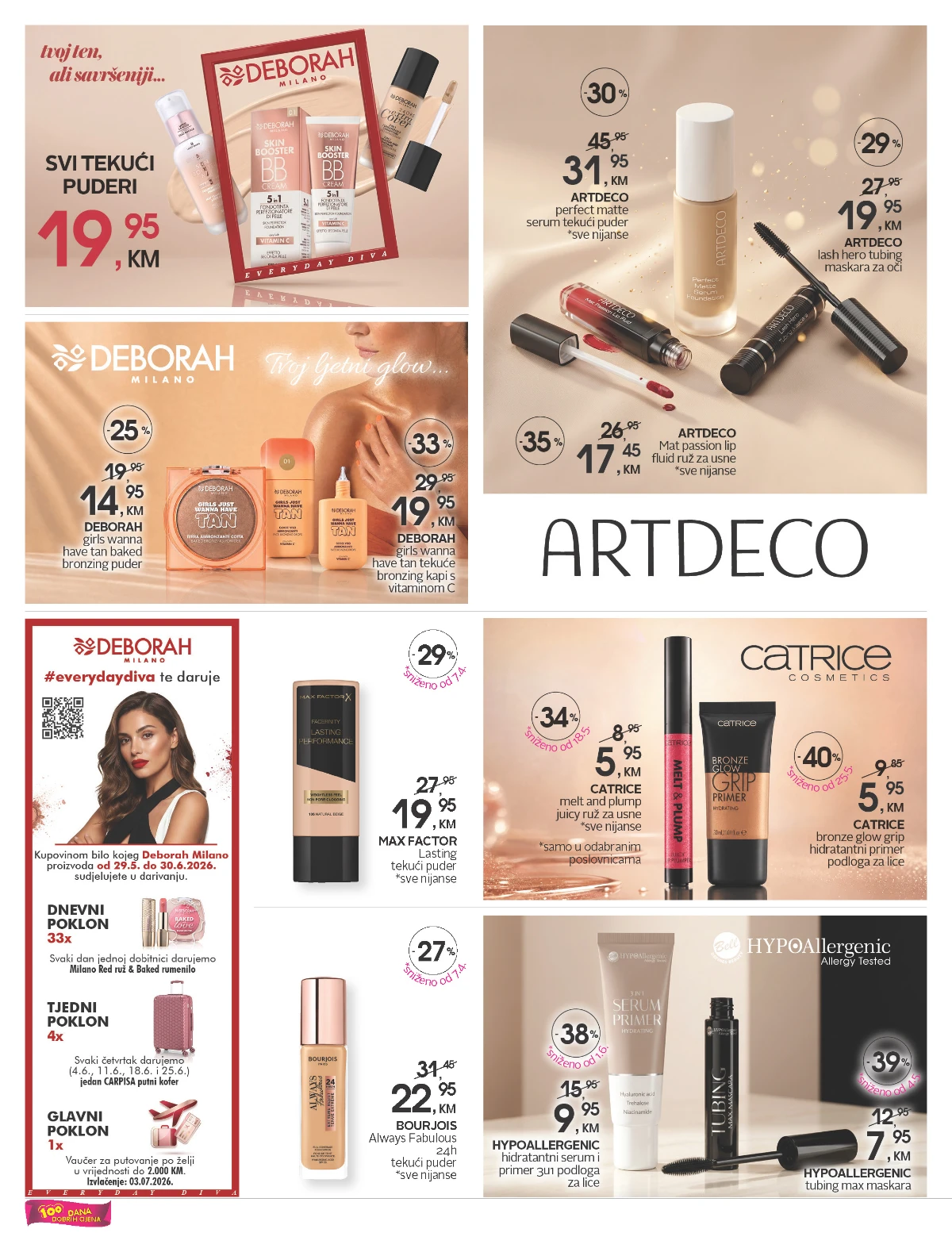 CM katalog strana 4 – L'Oréal, Essence i Deborah kozmetika