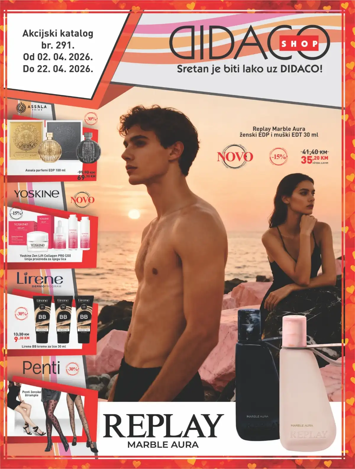 Didaco sniženja do 50% – katalog april 2026 strana 1 važi do 22.04.2026