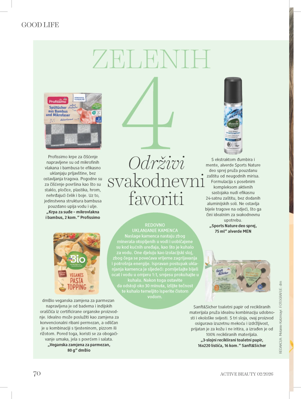 dm Active Beauty strana 70 – beauty trendovi i inspiracija