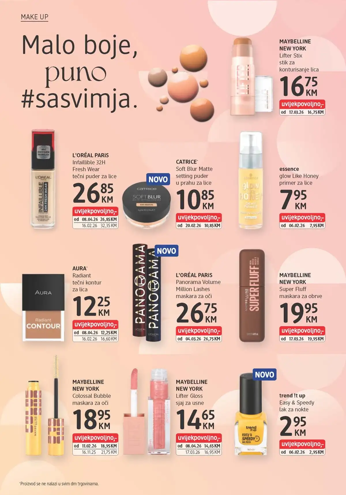 dm katalog sniženja strana 8 dm akcija katalog april 2026 strana 8