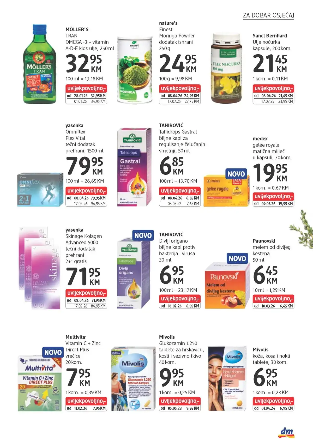 dm katalog sniženja strana 25 dm akcija katalog april 2026 strana 25