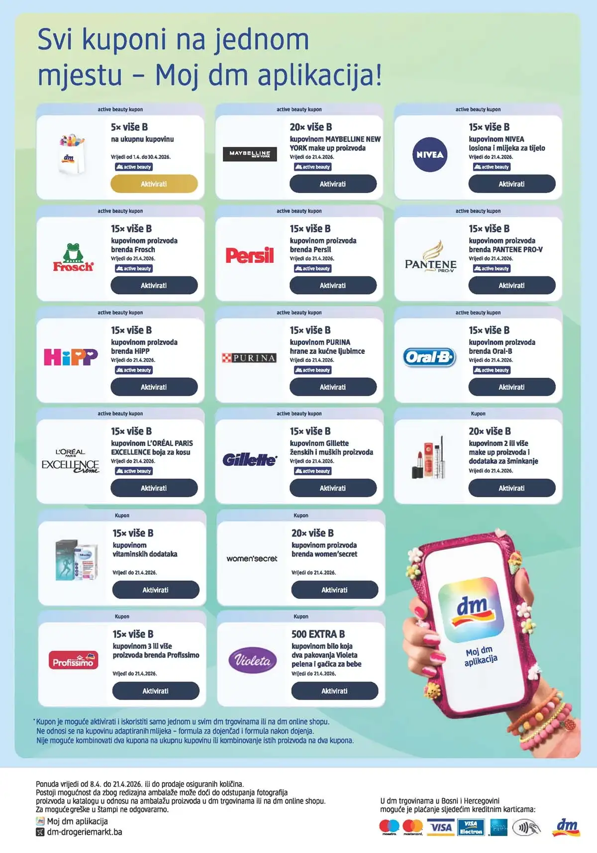 dm katalog sniženja strana 32 dm akcija katalog april 2026 strana 32