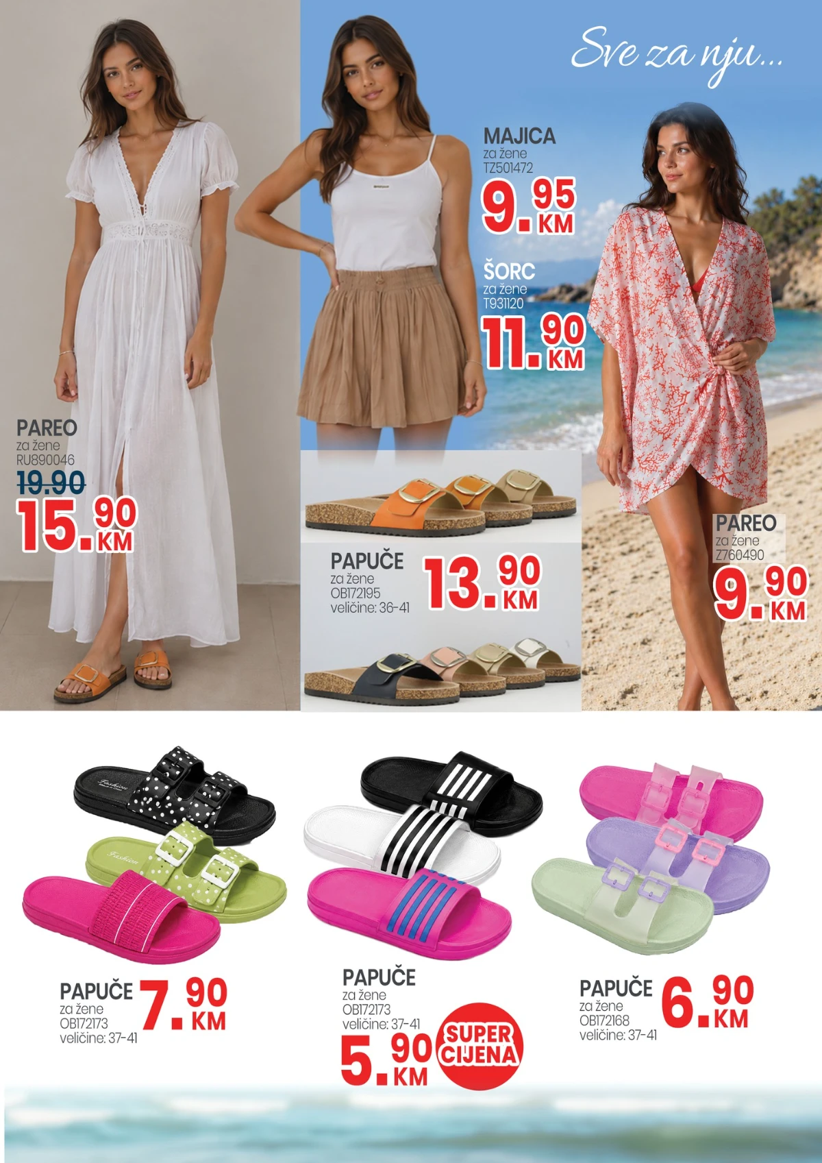 FIS katalog – ženska ljetna moda i papuče po akcijskim cijenama