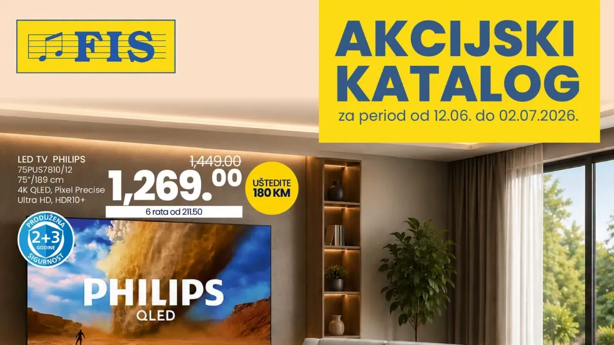 FIS akcijski katalog – tehnika, bijela tehnika, alati i vrtni program na akciji