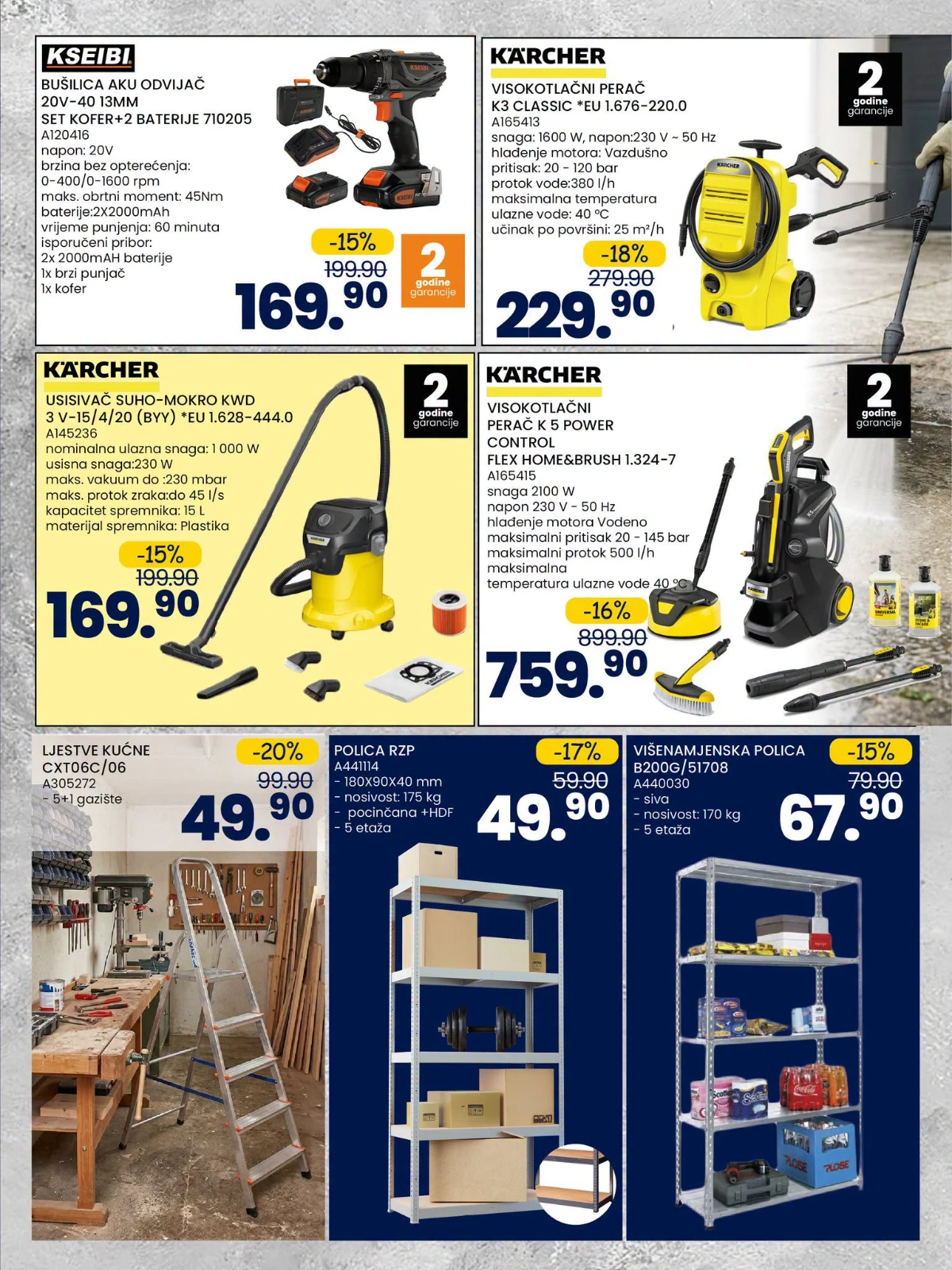 Bosch, Einhell i alati za radionicu u FIS katalogu