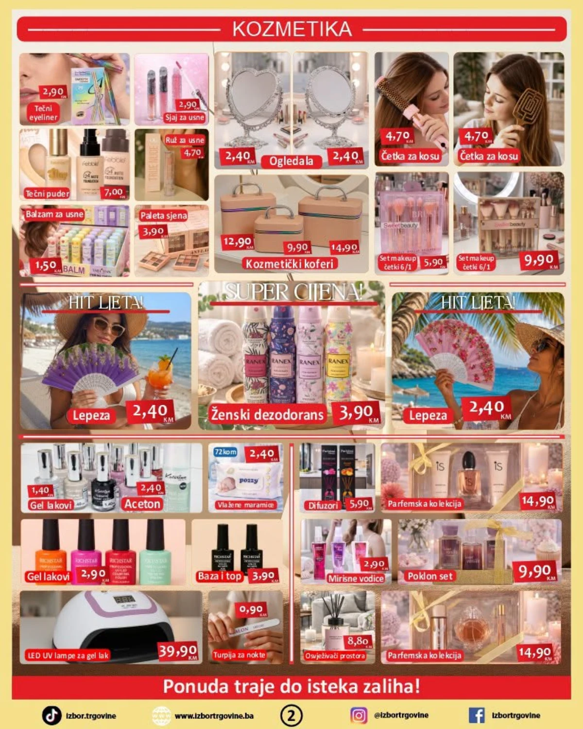Izbor Trgovine katalog do 12.06.2026 – kozmetika, parfemi i beauty proizvodi