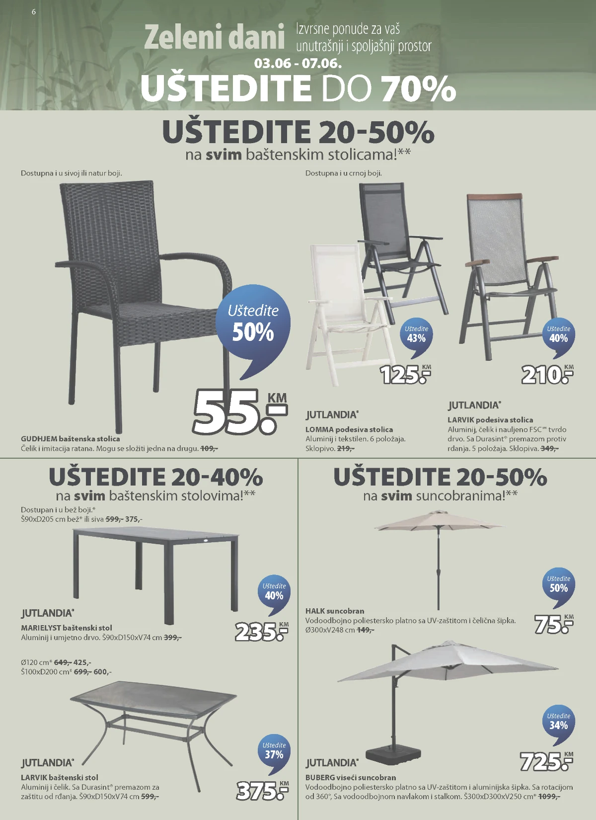 JYSK akcija do 65% popusta – strana 6