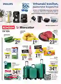 Konzum i Mercator akcija katalog sniženja do 48%