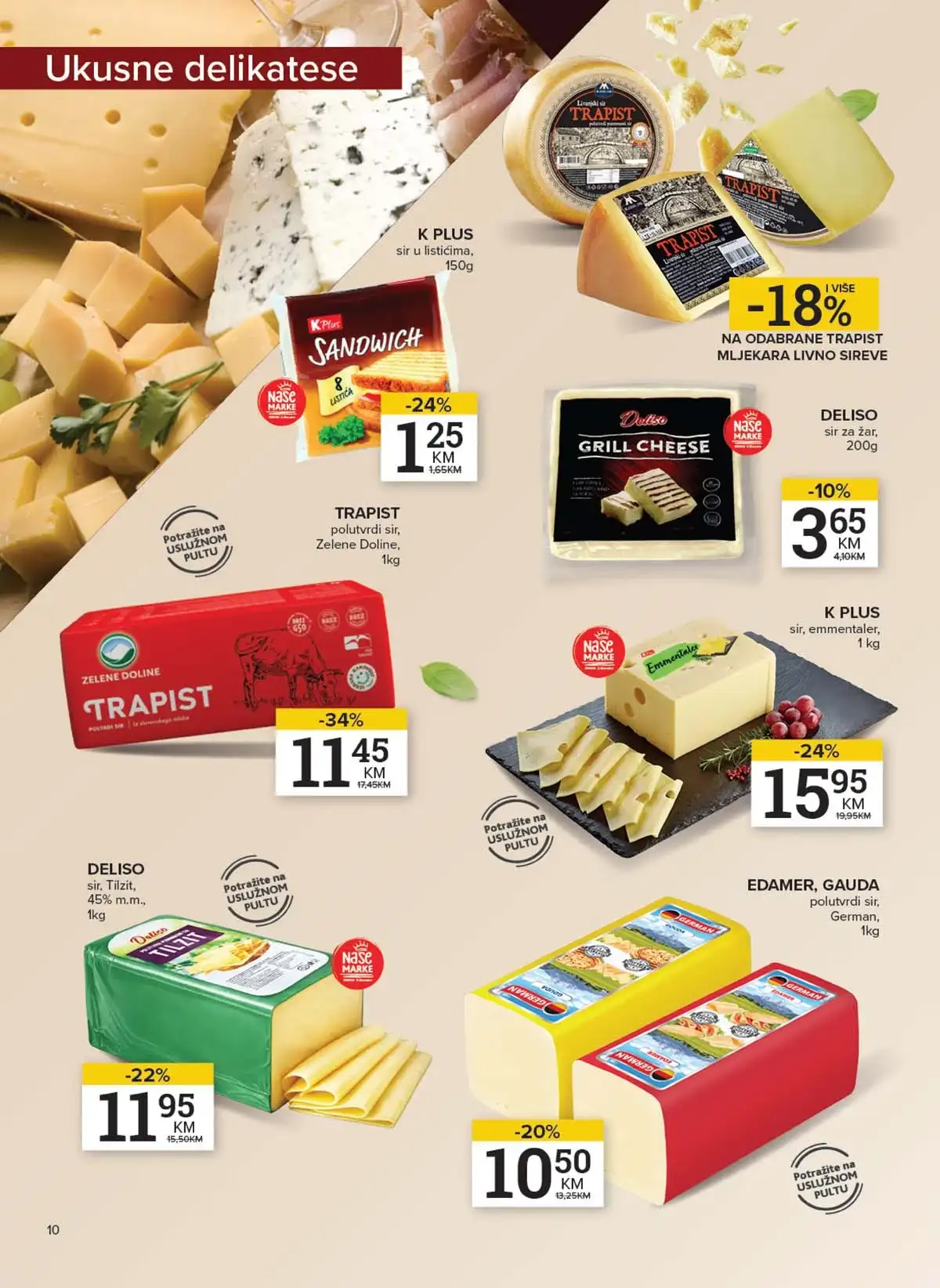 Konzum i Mercator akcija katalog sniženja do 04. aprila 2026 – strana 10