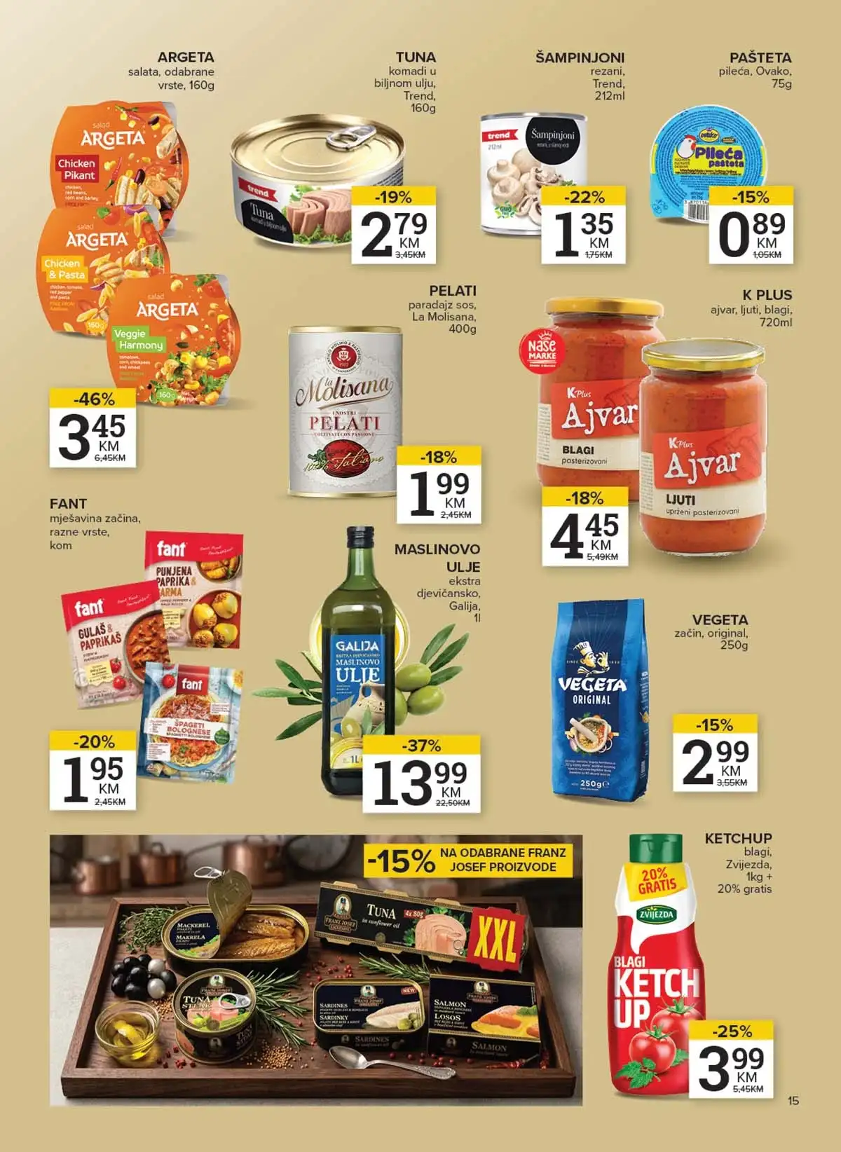 Konzum i Mercator akcija katalog sniženja do 04. aprila 2026 – strana 15