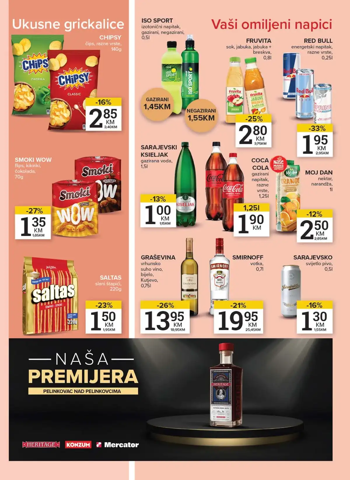 Konzum i Mercator akcija katalog sniženja do 04. aprila 2026 – strana 17