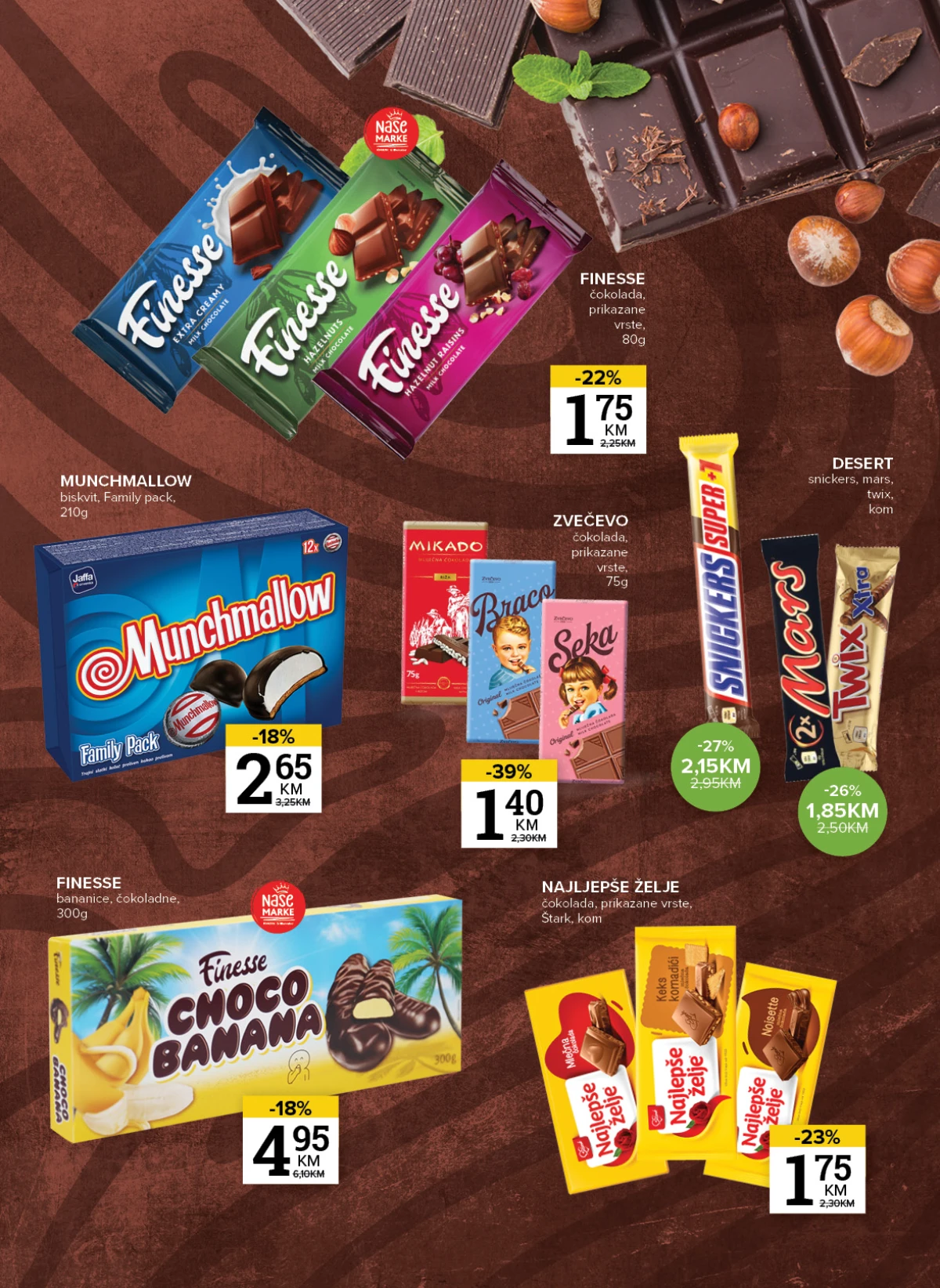Konzum i Mercator katalog strana 21 – sedmična akcijska ponuda i popusti