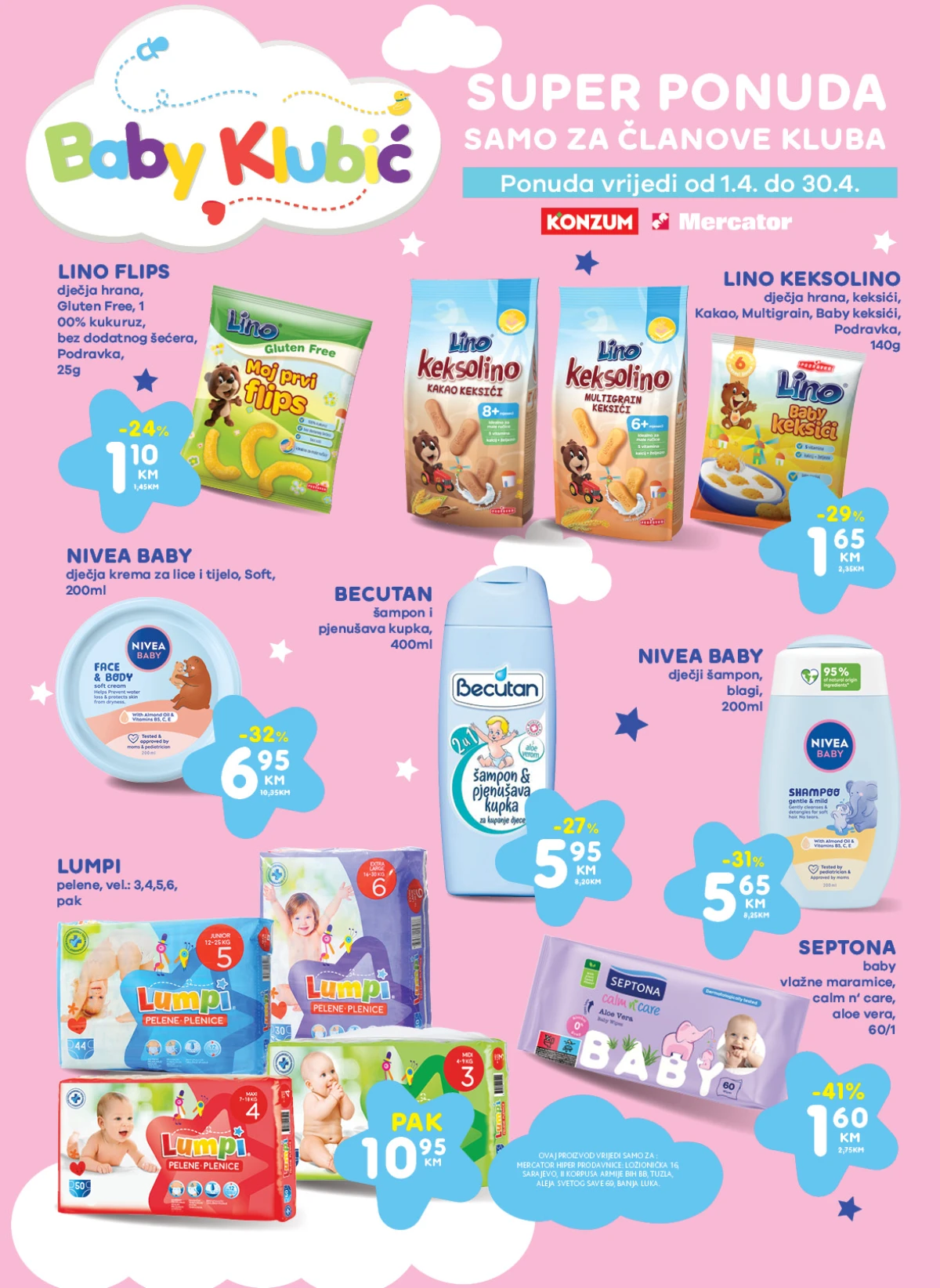 Konzum i Mercator katalog strana 24 – posebna ponuda