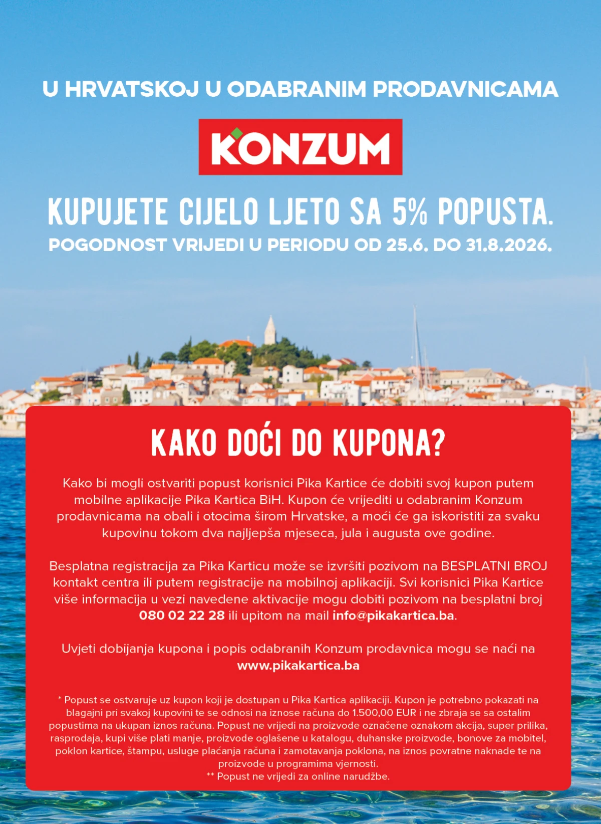 Konzum i Mercator katalog strana 33 – sedmični popusti