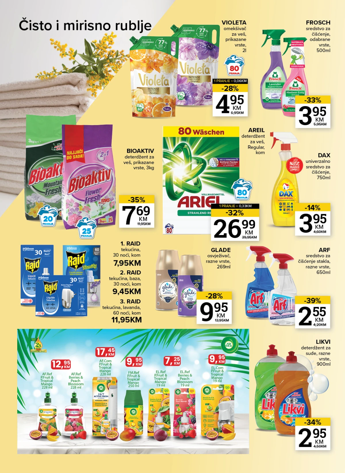 Konzum i Mercator katalog maj 2026 pića i alkoholna ponuda akcija