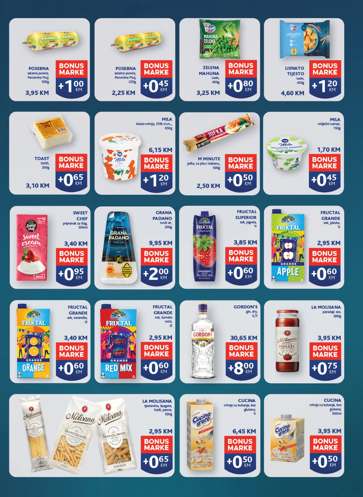 Konzum i Mercator katalog maj 2026 voće i povrće akcija
