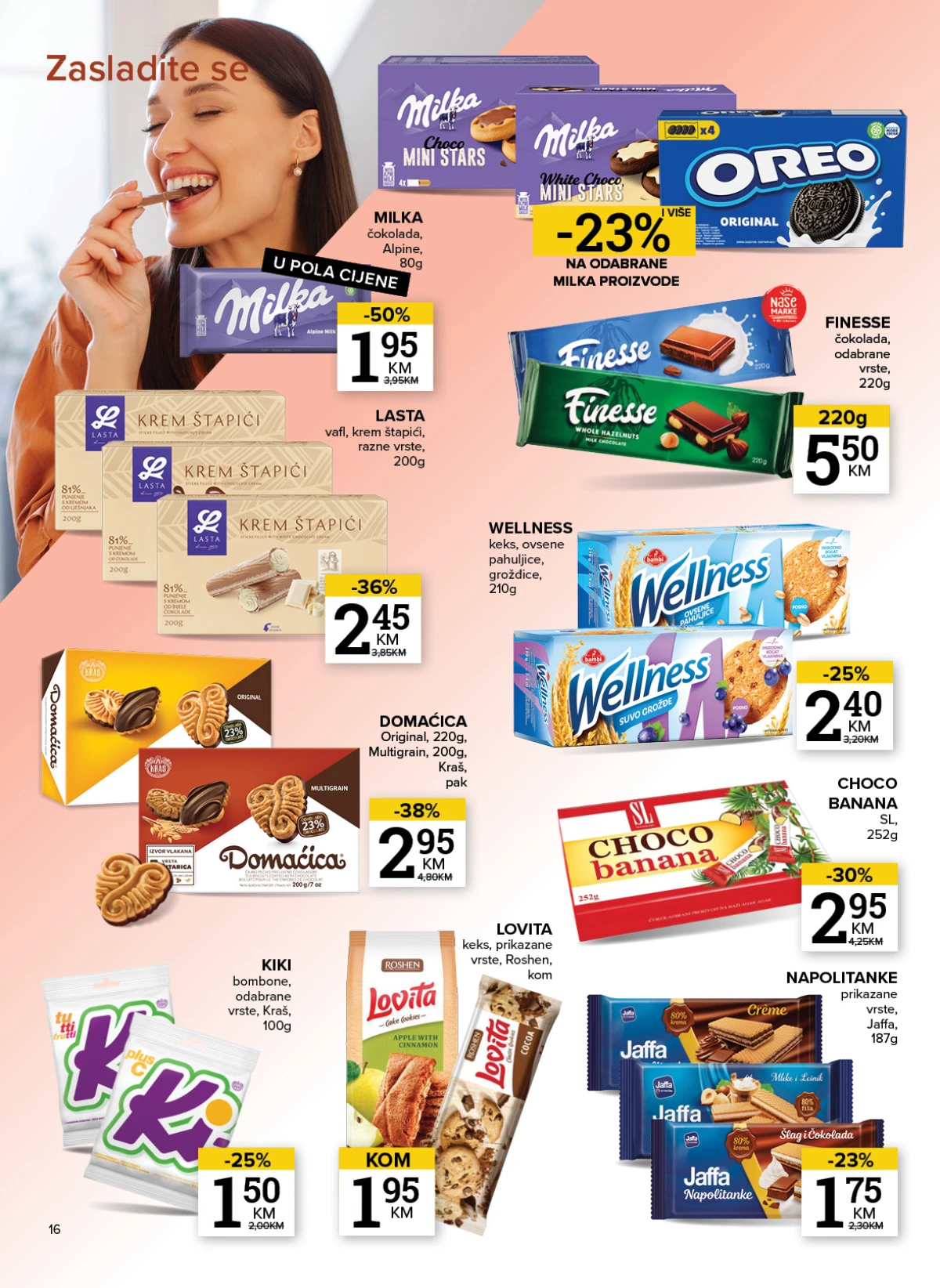 Konzum i Mercator katalog - bezalkoholna pića, sokovi i mineralna voda
