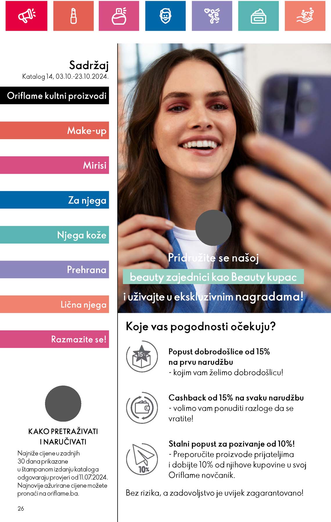 Oriflame katalozi katalog akcija