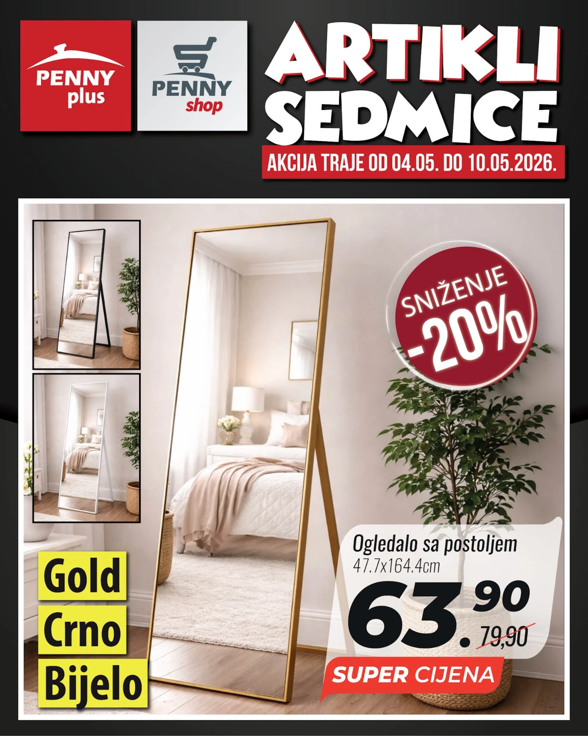 Penny katalog strana 1 – artikli sedmice i sniženja do 10.05.2026