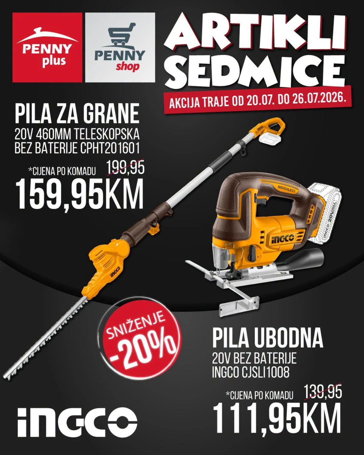 Stranica 13 Penny Plus Artikli sedmice do 26.07.2026.