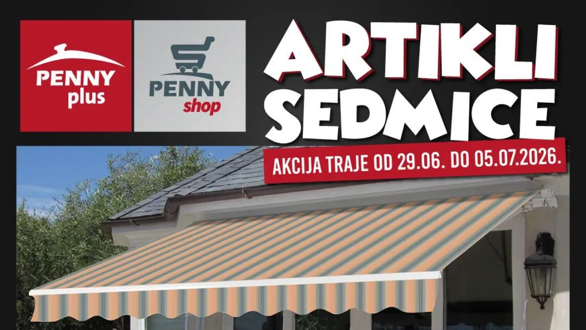 Penny Plus akcija do 30% popusta – Artikli sedmice od 29.06. do 05.07.2026
