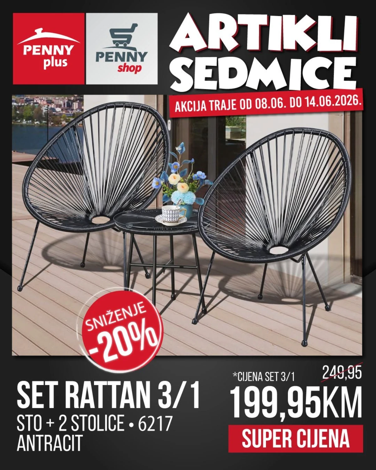 Bakrene cijevi za klimu Condy na akciji u Penny Plus ponudi