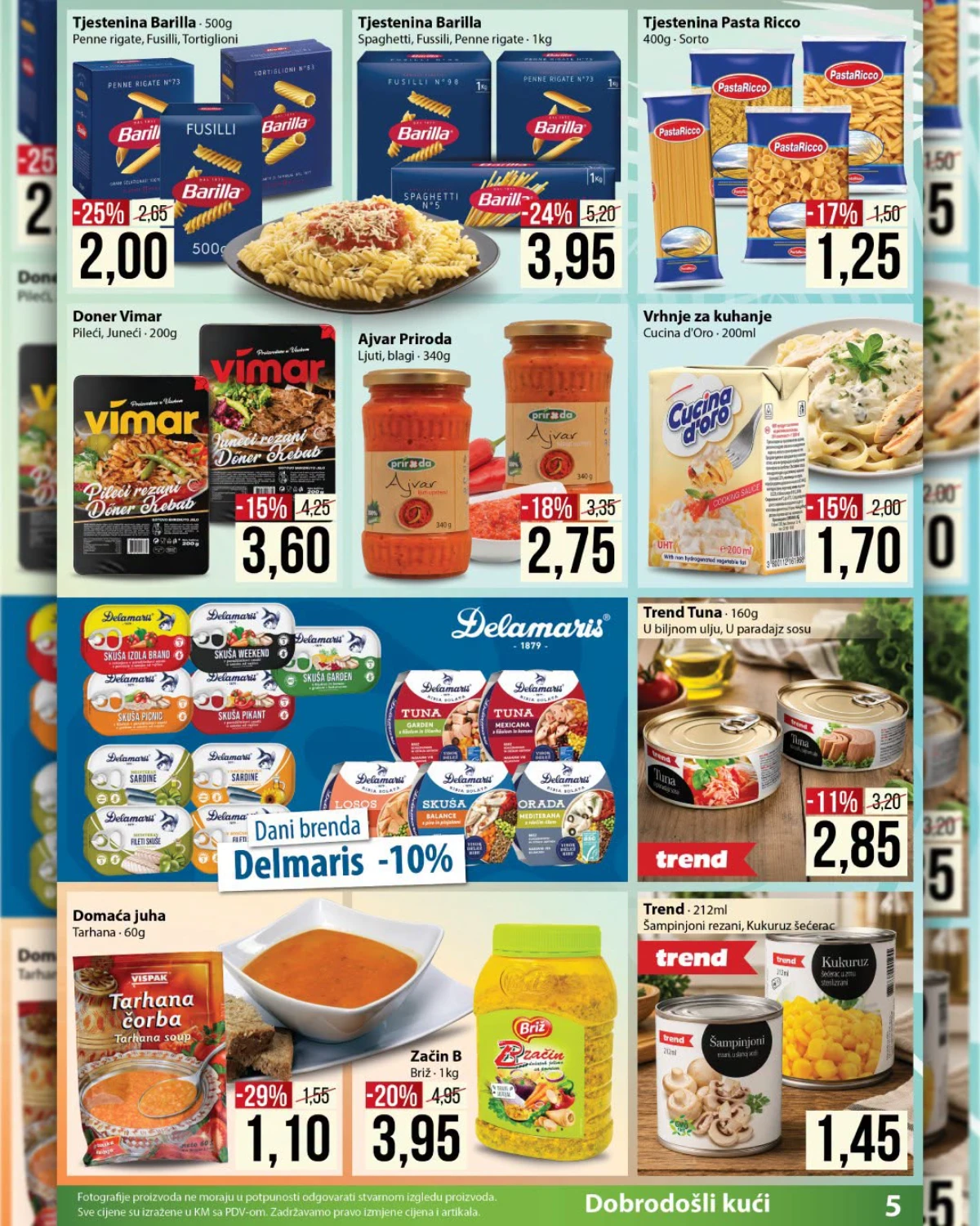 PENNY Marketi katalog 17.07. do 09.08.2026. – Barilla tjestenina, ajvar i Delamaris proizvodi na akciji