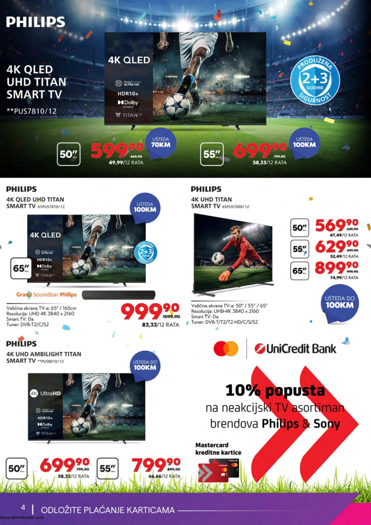 Philips televizori na akciji u Tehnomag katalogu do 30.06.2026