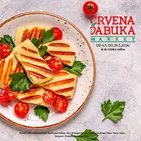 Crvena Jabuka katalog akcija sniženja do 33 posto prehrana delikatese i kućni proizvodi do 26.05.2026