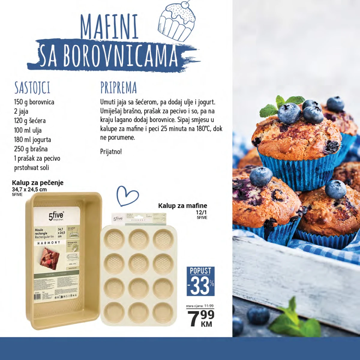Tropic Sve za kuću katalog – kalupi za mafine i pečenje | strana 07