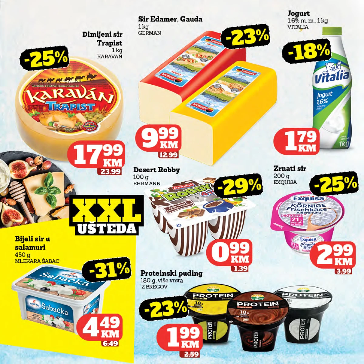 Tropic XXL ušteda katalog – trapist, gauda i proteinski puding na akciji | strana 08